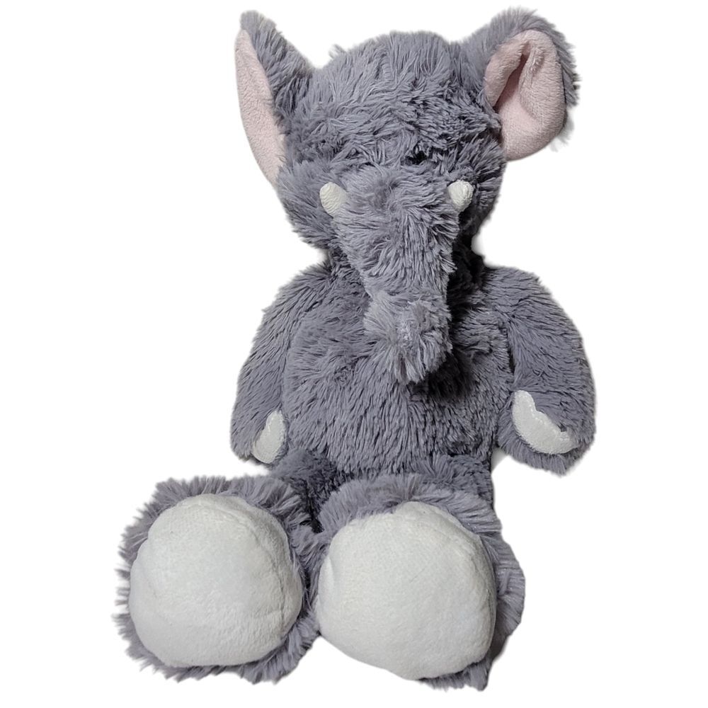 Kellytoy Original 11" Sitting Jungle Elephant Stuffed Animal Toy